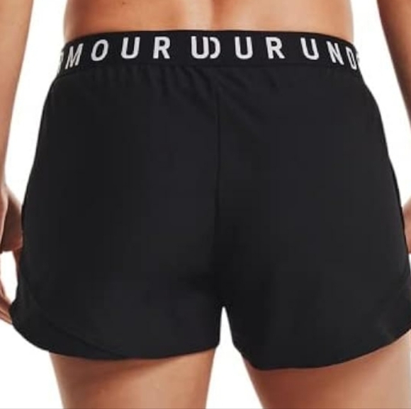 Under Armour Black Athletic Shorts Moisture-Wicking Performance - Picture 4 of 5